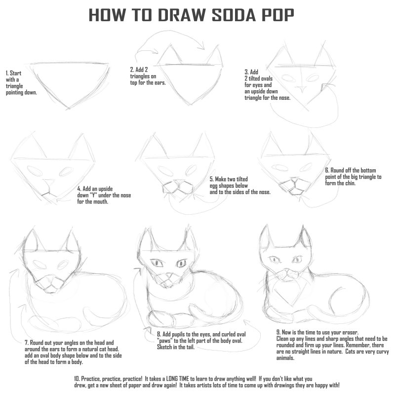 how to draw soda pop